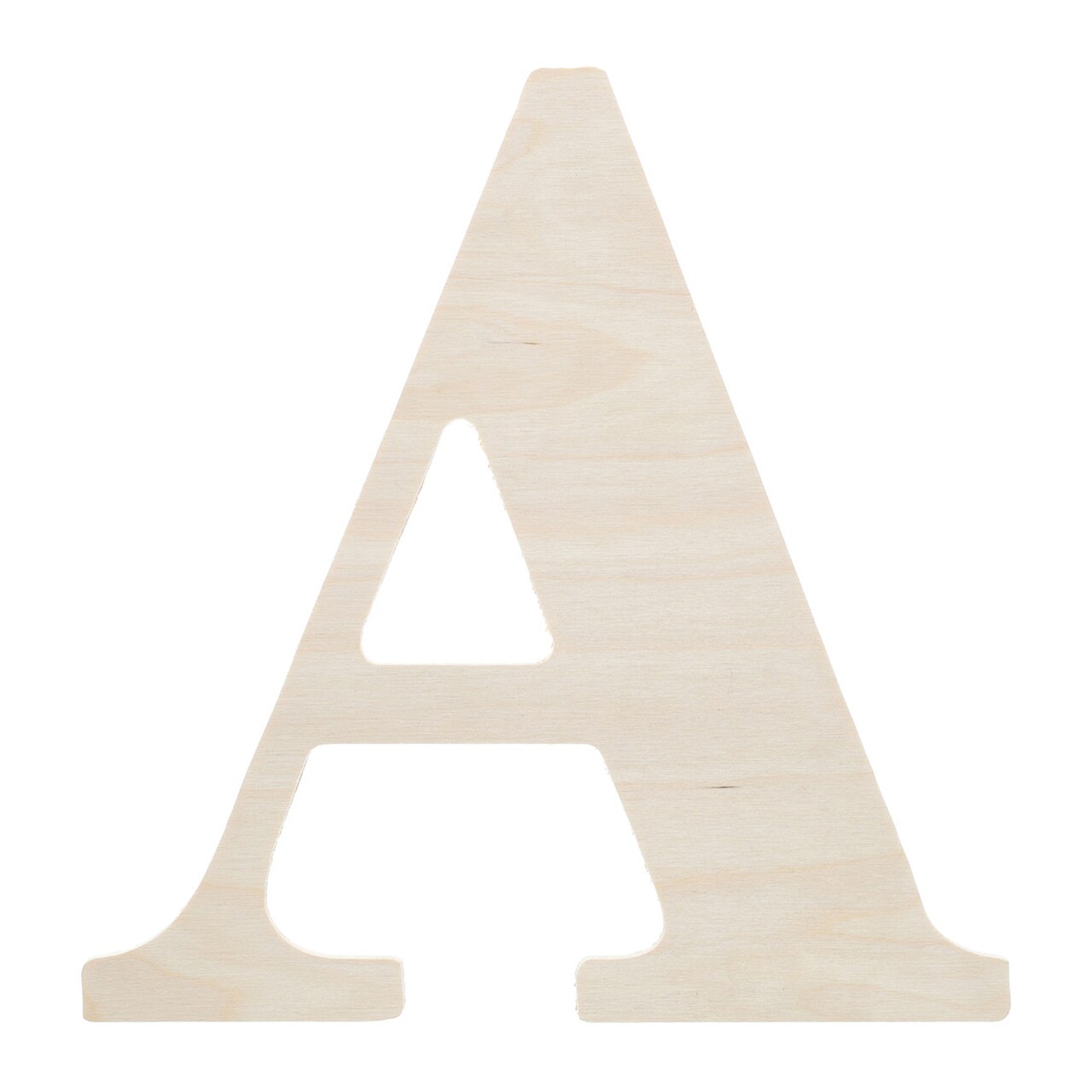 Good Wood by Leisure Arts Letter 9.5" A, Wooden Letters, Wood Letters, Wooden Letters Wall Decor, Large Wooden Letters, Wooden Letters 9.5 inch, Small Wooden Letters for Crafts